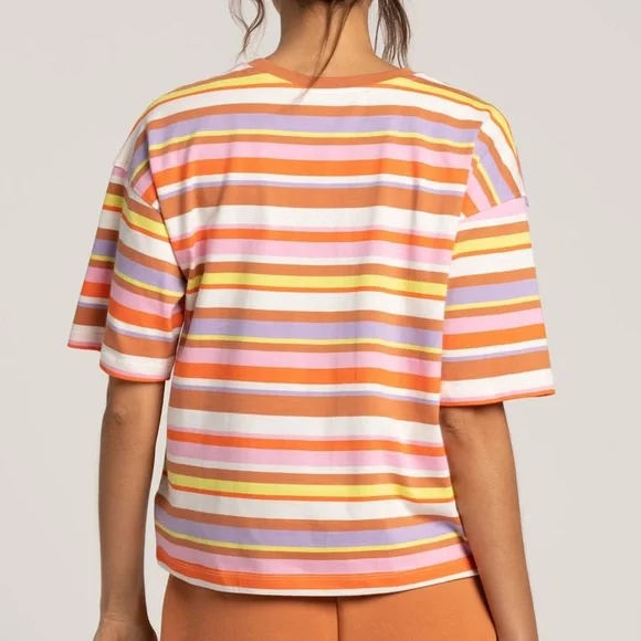 Roxy x Kate Bosworth Surf  Knit Stripe Tee. - Picture 2 of 5